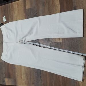 Vesti white dress trouser pants straight leg NWT